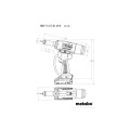 Metabo NMP 18 LTX BL M10 MB 4.0 K - 36V (18V x 2) 4.0Ah Li-ion Cordless Brushless Rivet Nut Gun Combo Kit AU60178800