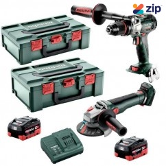 Metabo MET18BL2MB2HD8.0FT - 18V 8.0Ah Cordless Brushless 2 Piece Combo Kit AU68204780