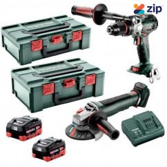 Metabo MET18BL2MB2HD8.0FU - 18V 8.0Ah Cordless Brushless 2 Piece Combo Kit AU68204880