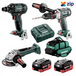 Metabo BL3SB2HD5.5Z - 18V 5.5Ah Brushless Cordless 3 Piece Combo Kit AU68306255