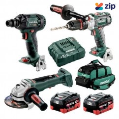 Metabo BL3SB2HD5.5AA - 18V 5.5Ah Brushless Cordless 3 Piece Combo Kit AU68306355