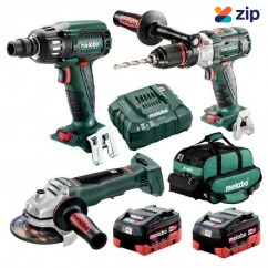 Metabo BL3SB2HD5.5AC - 18V 5.5Ah Brushless Cordless 3 Piece Combo Kit AU68306655