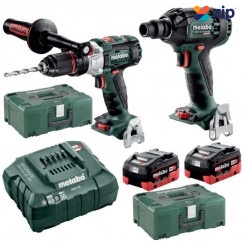 Metabo SB SSD 200 BL M HD 5.5 - 18V 5.5Ah Brushless Cordless 2 Piece Combo Kit AU68901855