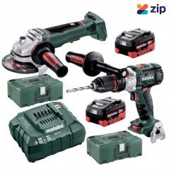 Metabo SB WPB 125 BL M HD 5.5 - 18V 5.5Ah Brushless Cordless 2 Piece Combo Kit AU68902255