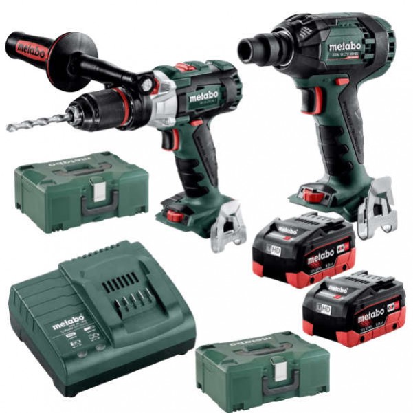 8,0 Ah HD-Batterie avec Optimal Performance 625369000 cas Metabo Pack Batterie LiHD 18 V