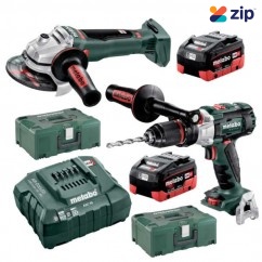 Metabo SB WB 125 BL M HD 8.0 - 18V 8.0Ah Brushless Cordless 2 Piece Combo Kit AU68902680