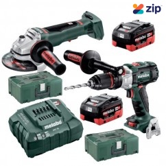 Metabo SB WPB 125 BL M HD 8.0 - 18V 8.0Ah Brushless Cordless 2 Piece Combo Kit AU68902780