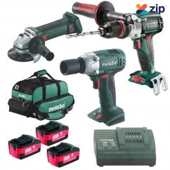 Metabo SB18LTXBL305CL - 18V 5.2Ah Cordless 3 Piece Combo Kit 