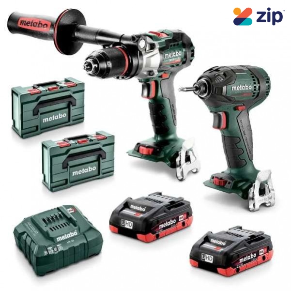 Metabo MET18BL2MB2HD4.0AD - 18V 4.0Ah Brushless 2 Piece Combo Kit AU68201940