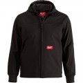 Milwaukee FREEFLEX (312BL) - Black Softshell Hooded Jacket  Size L Jackets