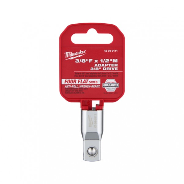 Milwaukee 42049111 - 3/8" Drive 3/8"F X 1/2"M Socket Adaptor Sockets & Accessories