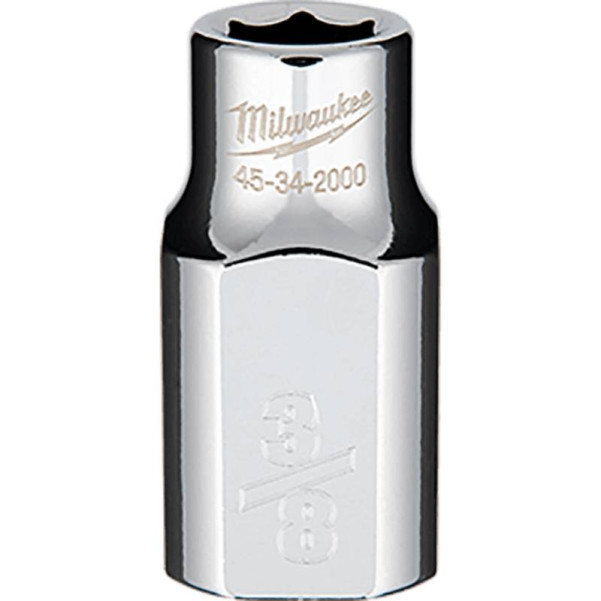 Milwaukee 45342000 - 3/8" x 1/2" Drive Imperial 6 Point Socket Sockets & Accessories Milwaukee 45342000 - 3/8" x 1/2" Drive Imperial 6 Point Socket Sockets & Accessories