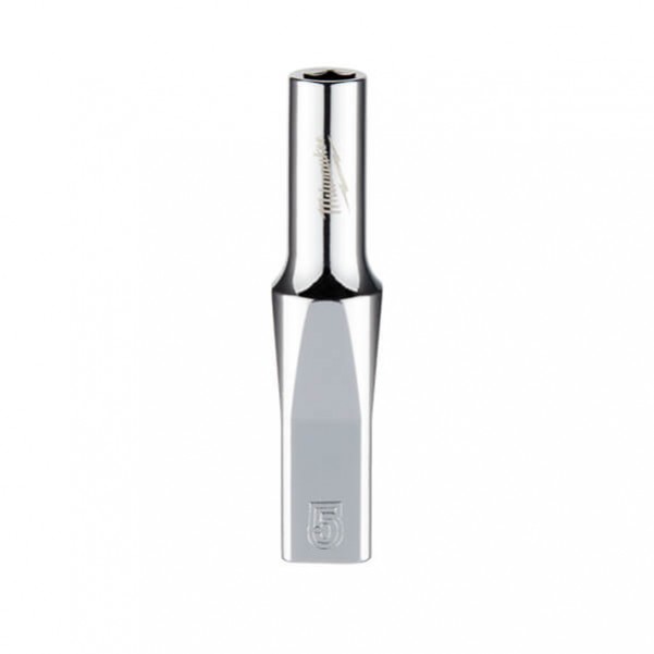 Milwaukee 45349042 - 1/4" Drive 5mm Metric 6-point Deep Socket 