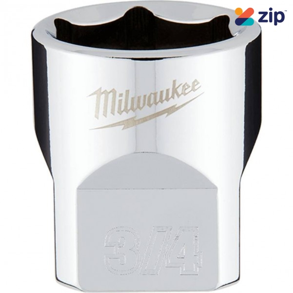 Milwaukee 45349068 - 3/4" x 3/8" Drive Imperial 6 Point Socket Sockets & Accessories