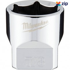 Milwaukee 45349070 - 7/8" x 3/8" Drive Imperial 6 Point Socket Sockets & Accessories