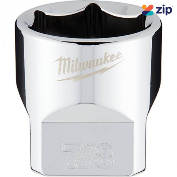 Milwaukee 45349070 - 7/8" x 3/8" Drive Imperial 6 Point Socket Sockets & Accessories