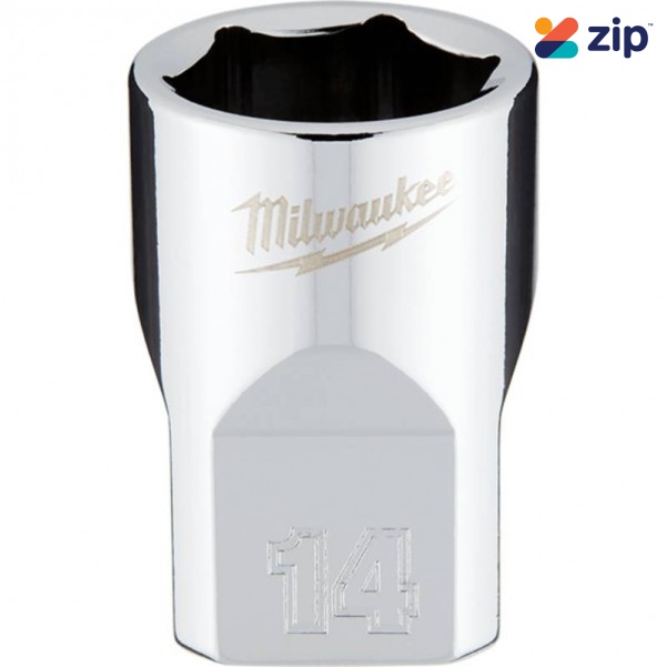 Milwaukee 45349084 - 14mm x 3/8" Drive Metric 6-Point Socket Sockets & Accessories