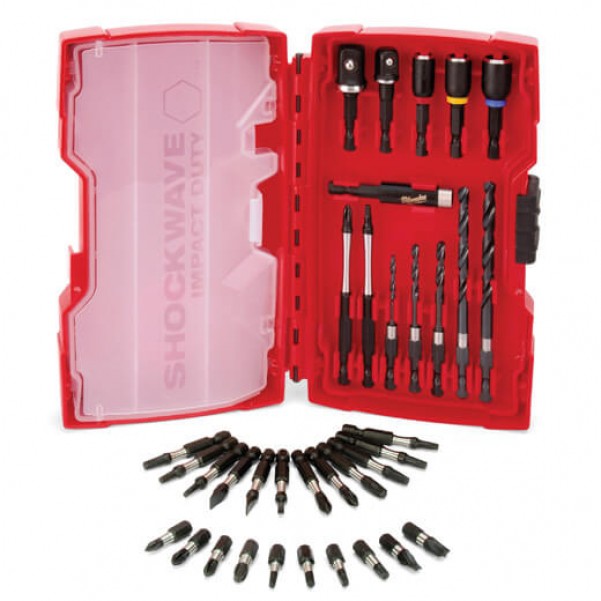 Milwaukee 48324402 35pce Shockwave Bit Set Milwaukee Accessories