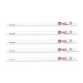 Milwaukee 48005194 - 5 Pack 300mm 10/14 TPI SAWZALL® Thin Kerf Saw Blades Milwaukee Accessories