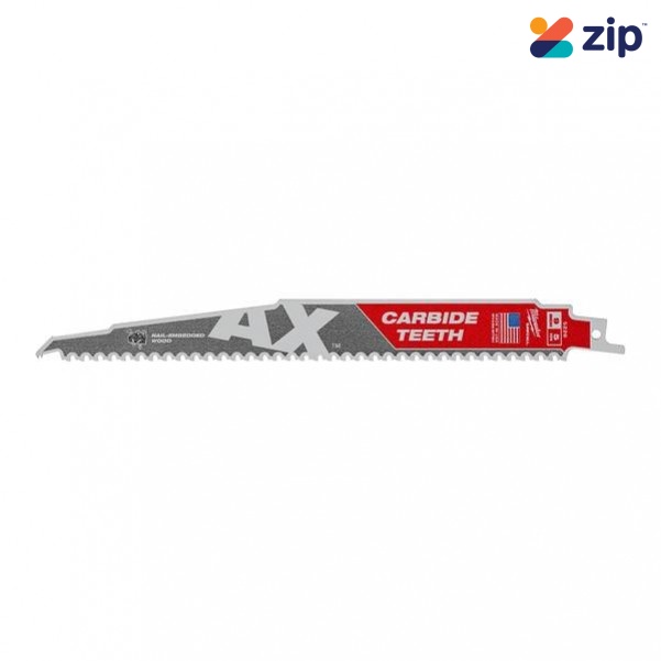 Milwaukee 48005226- 230mm 5TPI AX with Carbide Teeth SAWZALL Blade