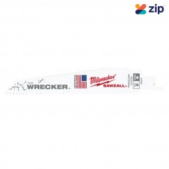 Milwaukee 48005701 - 150mm 8 TPI The Wrecker SAWZALL Blade (5 Pack)