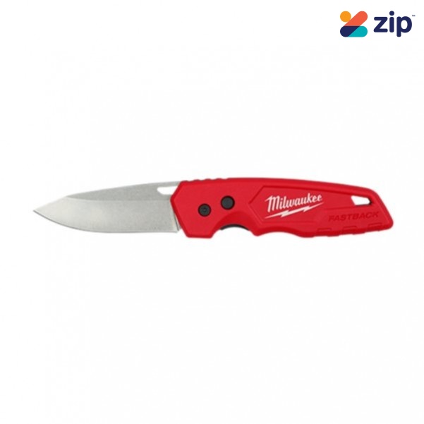 Milwaukee 48221520 - Fastback Smooth Blade Flip Knife Cutting Knives