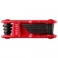 Milwaukee 48222181 - 9pce SAE Folding Hex Key Set