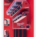 Milwaukee 48222186 - 9pce Metric L-Style with Ball End Hex Key Set