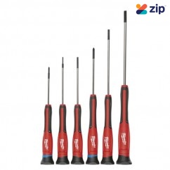 Milwaukee 48222606 - 6 Piece Precision Screwdriver Set w/ Case