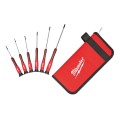 Milwaukee 48222606 - 6 Piece Precision Screwdriver Set w/ Case Screwdrivers