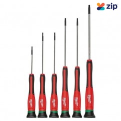 Milwaukee 48222610 - 6pce TORX Precision Screwdriver Set with Case