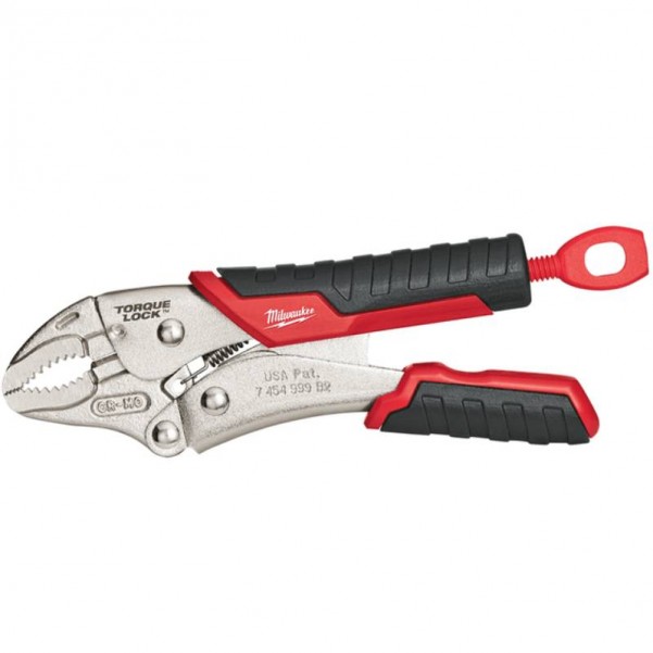 Milwaukee 48223405 - 127mm (5") TORQUE LOCK Curved Jaw Gripped Locking Pliers Plier