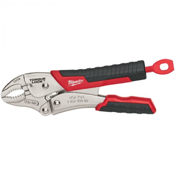 Milwaukee 48223407 - 178mm (7") TORQUE LOCK Curved Jaw Gripped Locking Pliers Plier