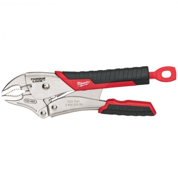 Milwaukee 48223410 - 254mm (10") Torque Lock Curved Jaw Locking Pliers with Durable Grip Plier