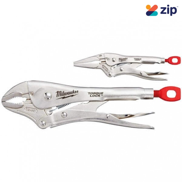 Milwaukee 48223602 - 10"(254MM) & 6"(152MM) TORQUE LOCK 2PK Locking Pliers Set Plier