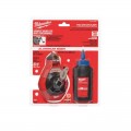 Milwaukee 48223992 - 30m Fine Line Chalk Reel & Blue Chalk Reel Kit