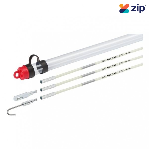 Milwaukee 48224152 - 15FT (4.5m) Fish Stick Mid Flex Kit Cable Cutters & Strippers