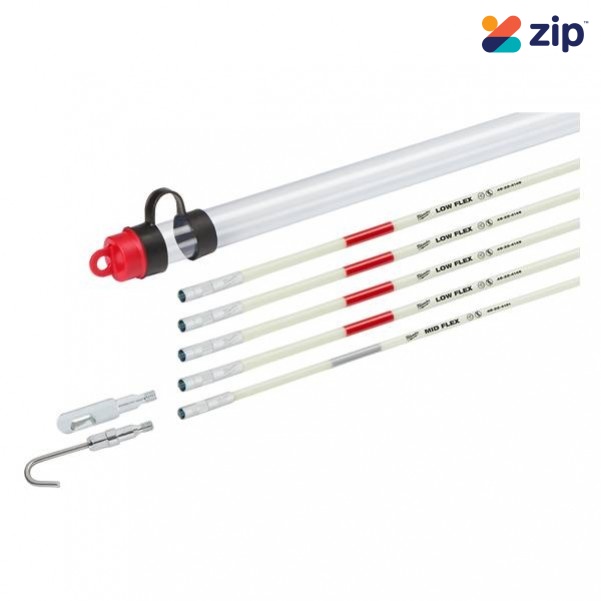 Milwaukee 48224160 - 25FT (7.5m) Fish Stick Combo Kit Cable Cutters & Strippers