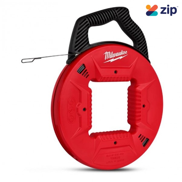 Milwaukee 48224178 - 73m 240ft 3.2mm Steel Fish Tape Measuring Tape