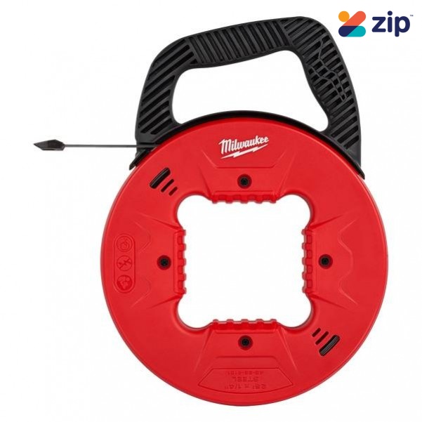 Milwaukee 48224181 - 25FT (6.4mm, 7.5m) Steel Fish Tape Tape Measurers