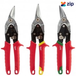 Milwaukee 48224533 - 3pce Tin Snips Set