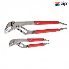 Milwaukee 48226330 - 150mm (6") & 250mm (10") Straight-Jaw Multi-Grip Pliers Set 