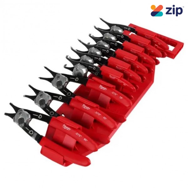Milwaukee 48226539 - 9pce Snap Ring Pliers Set Plier