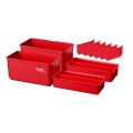 Milwaukee 48228063 - PACKOUT™ 2pce Large Bin Set with Removable Interior Tray & Dividers