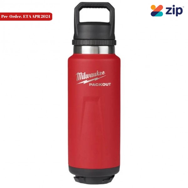 Milwaukee 48228397R - 1064ml PACKOUT Red Modular Bottle With Chug Lid