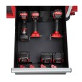 Milwaukee 48228555 - 56" 10 Drawer Steel Storage High Capacity Tool Trolley