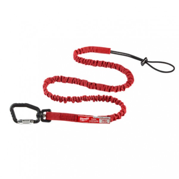 Milwaukee 48228811 - 4.5kg (10lbs) Extended Locking Tool Lanyard Milwaukee Accessories