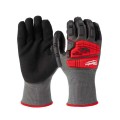 Milwaukee 48228980 - Impact Cut Level 5 (E) Nitrile Dipped Gloves S Gloves