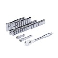 Milwaukee 48229010 - 47 Piece METRIC and SAE Socket Wrench Set