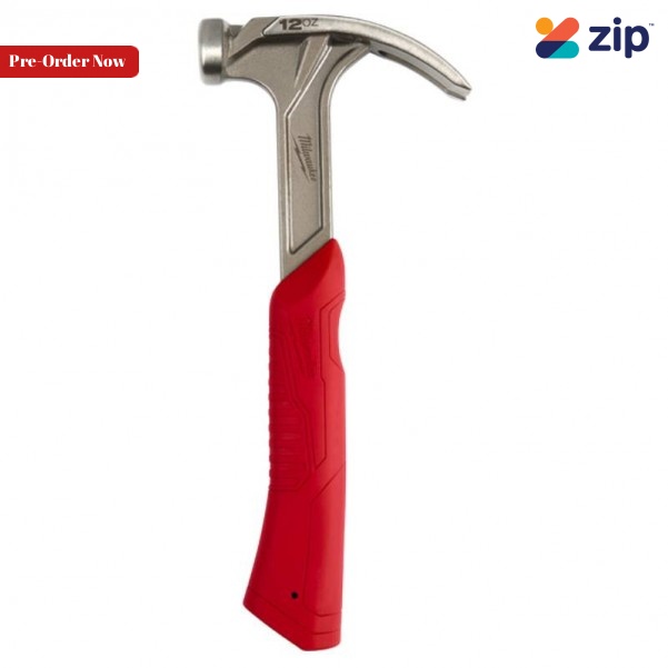 Milwaukee 48229019A - 12oz Smooth Face Hybrid Claw Finish Hammer